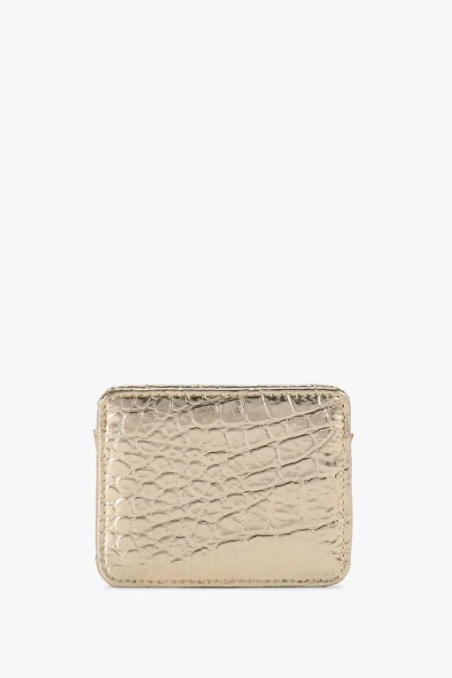 'Jessica Card Holder' Croc Print Bag
