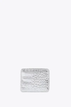 'Jessica Card Holder' Croc Print Bag