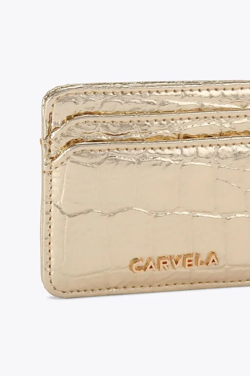 'Jessica Card Holder' Croc Print Bag
