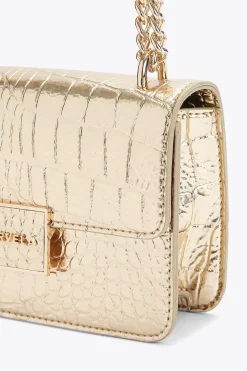 'Jessica Shoulder Bag' Croc Print