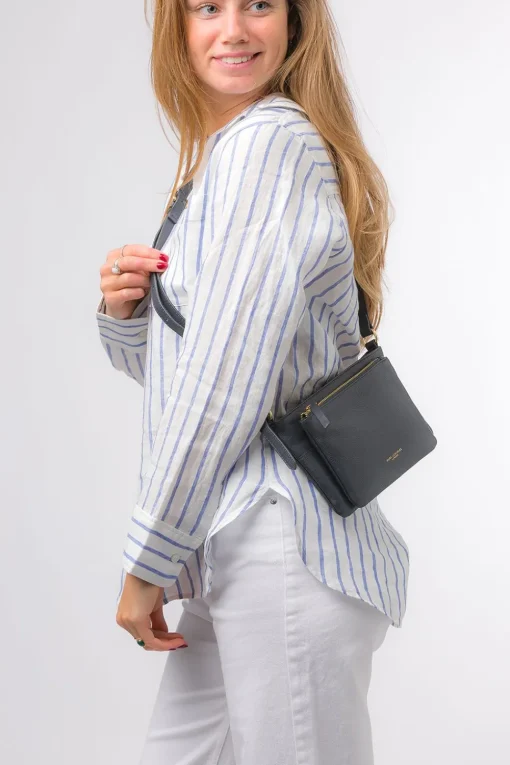 'Jess' Nappa Leather Cross Body Bag