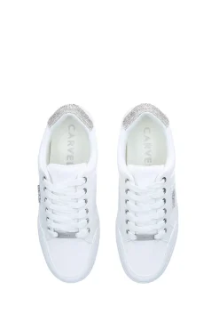 'Jive Lace Up' Fabric Trainers