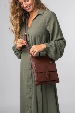 'Kenley' Leather Cross Body Bag