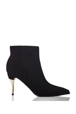 'Keri' Suede Heeled Boots