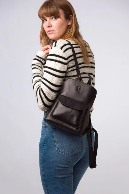 'Kerrie' Leather Backpack