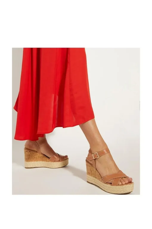 'Kindest' Leather Wedges