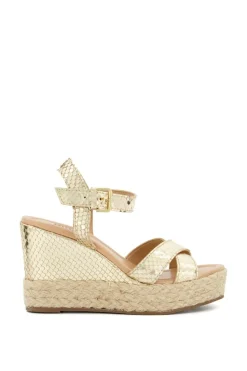 'Kind' Leather Wedges