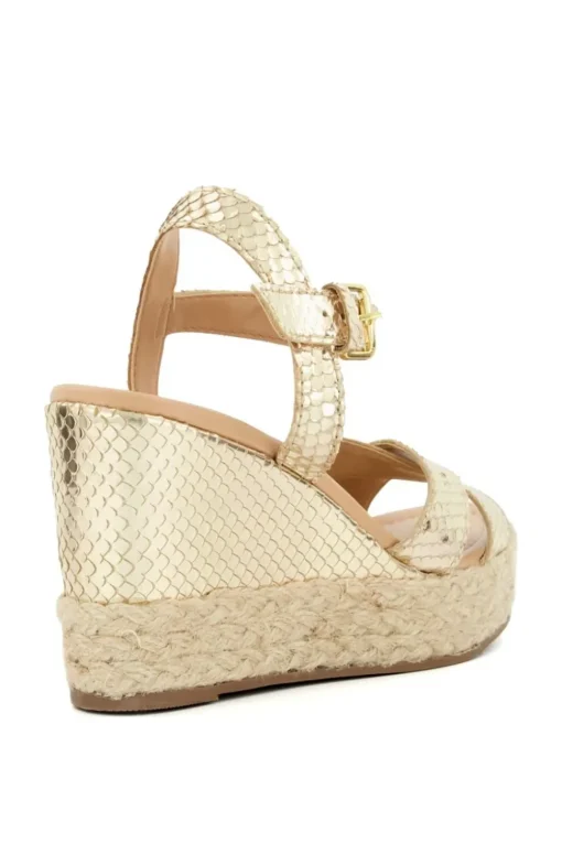 'Kind' Leather Wedges