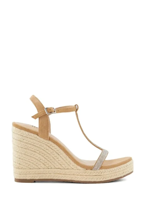 'Kitten' Suede Wedges
