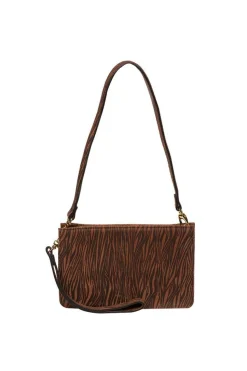 'Layla' Nappa Leather Grab Clutch Phone Bag