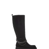 'Litzy' Alcantara Heeled Boots