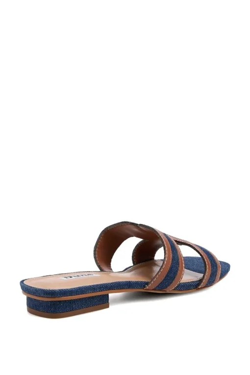 'Loupe' Denim Sandals