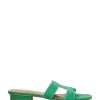 'Loupe' Suede Sandals