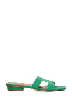 'Loupe' Suede Sandals