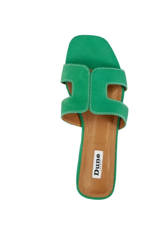 'Loupe' Suede Sandals