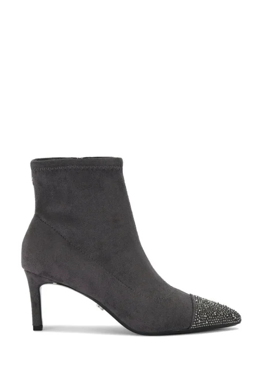 'Lovebird Toecap' Fabric Boots