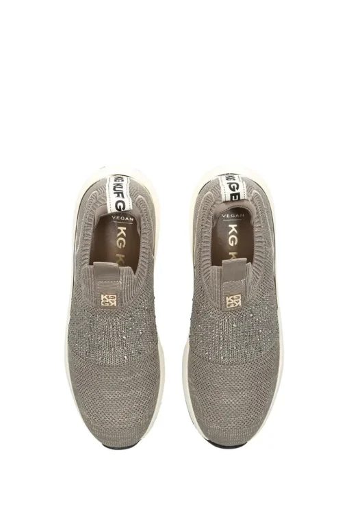 'Luna Knit Bling' Fabric Trainers