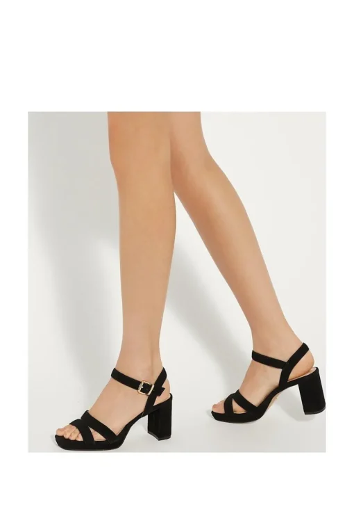 'Manifesting' Suede Sandals