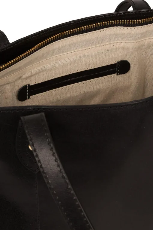 'Marian' Vegetable-Tanned Leather Handbag