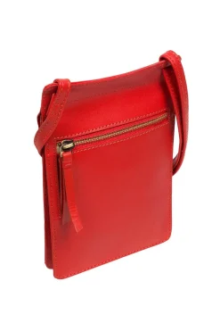 'Milly' Leather Cross Body Phone Bag