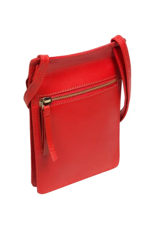 'Milly' Leather Cross Body Phone Bag