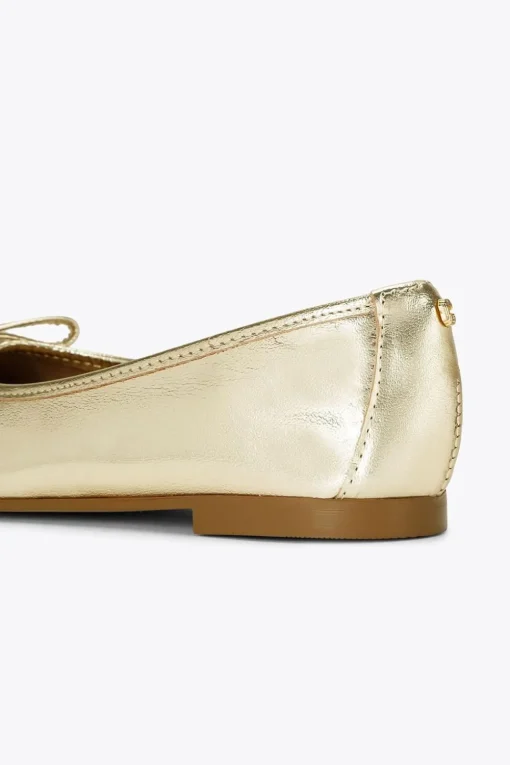 'Mya Bow' Leather Flats