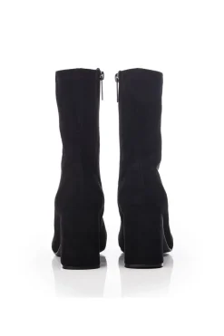 'Myler' Alcantara Heeled Boots