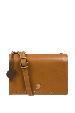 'Nemo' Leather Cross Body Clutch Bag