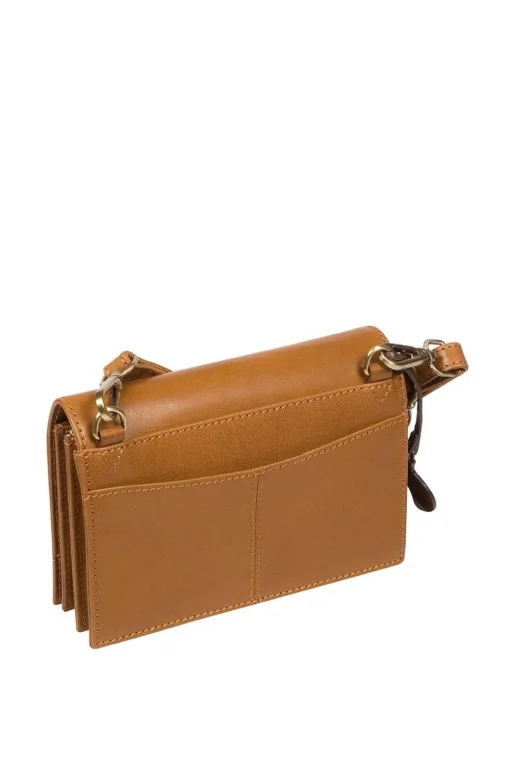 'Nemo' Leather Cross Body Clutch Bag