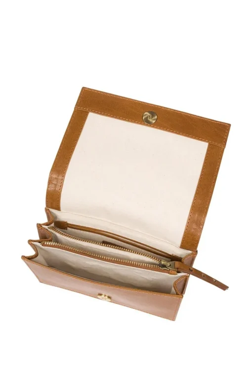 'Nemo' Leather Cross Body Clutch Bag