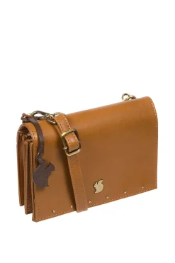 'Nemo' Leather Cross Body Clutch Bag