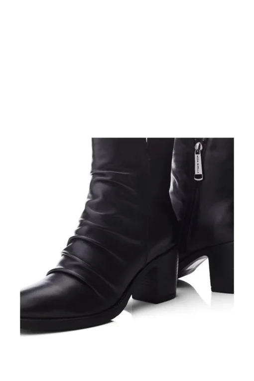 'Noula' Leather Heeled Boots