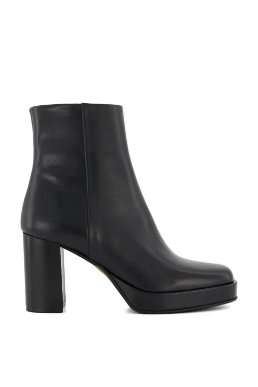 'Pallet' Leather Ankle Boots
