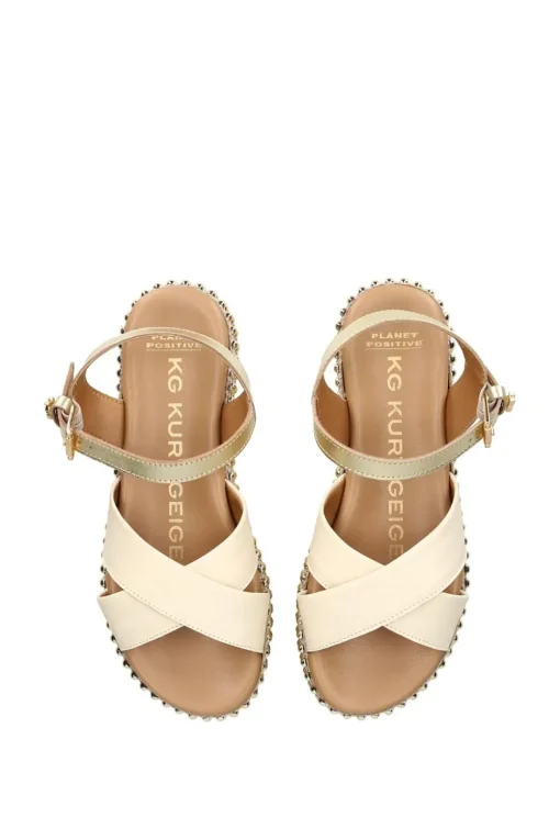 'Reya' Leather Sandals