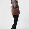 'Reynolds' Leather Shoulder Bag
