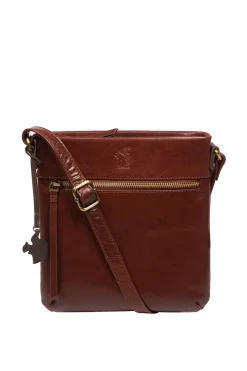 'Sable' Leather Cross Body Bag