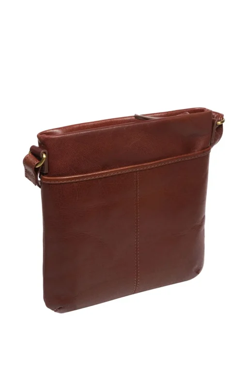 'Sable' Leather Cross Body Bag
