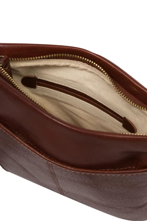 'Sable' Leather Cross Body Bag
