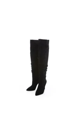 'Siara' Alcantara Over The Knee Boots