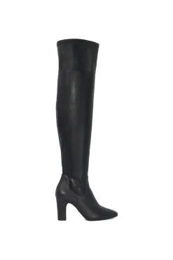'Sirenna' Leather Over The Knee Boots