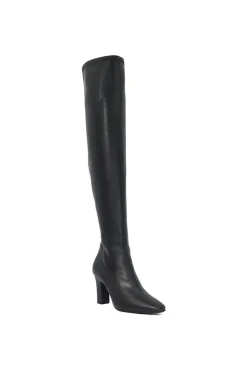 'Sirenna' Leather Over The Knee Boots