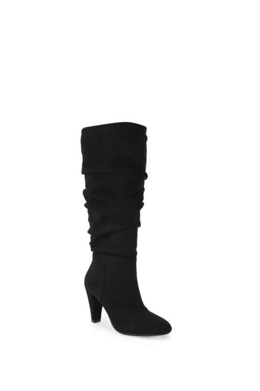 'Slinky Knee' Suedette Boots