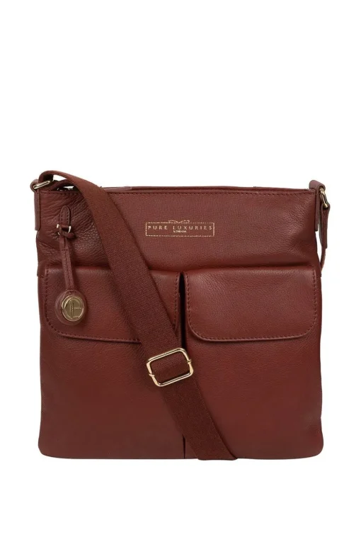 'Soames' Leather Cross Body Bag