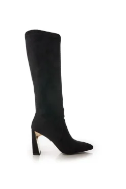 'Tamika' Alcantara Heeled Boots