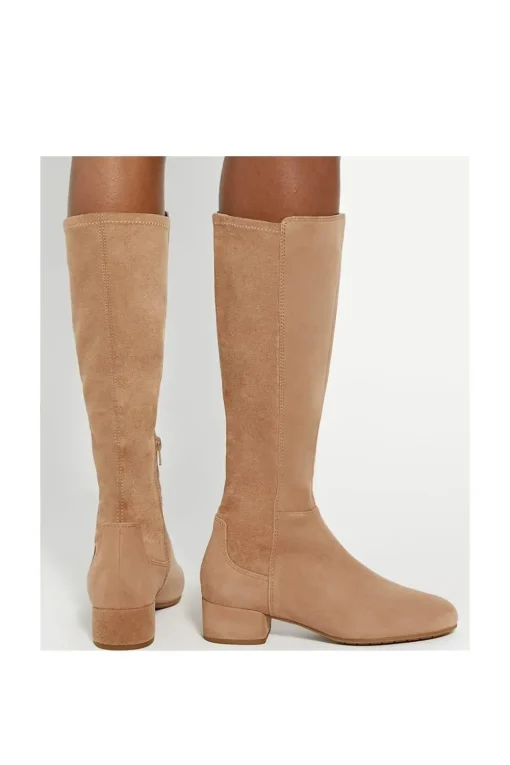 'Tayla' Suede Knee High Boots