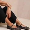 'Tennessee' Diamante Detail Pump With Strap