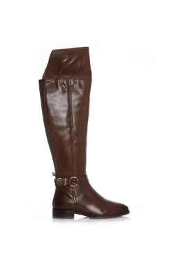'Tori' Leather Over The Knee Boots