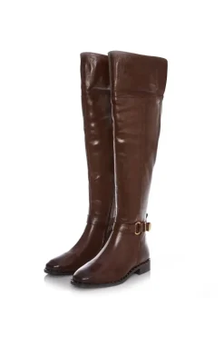 'Tori' Leather Over The Knee Boots