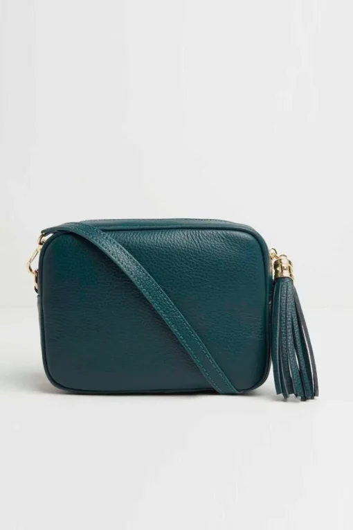 'Verona' Crossbody Tassel Bag with Aztec Strap