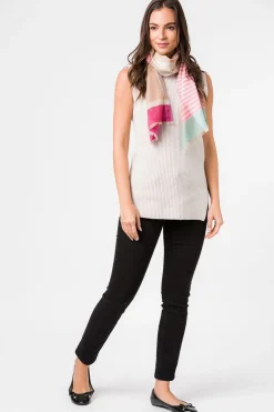 'Zenith' Cashmere & Merino Wool Neckerchief